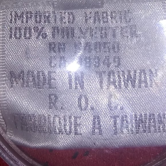 Vintage JONES NEW YORK Red/Black Pleated Map of Magellan Secretary Blouse S 10 - Picture 6 of 10